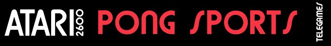 Pong Sports logo for Atari 2600
